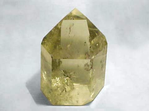 Natural Color Citrine Crystal - Polished