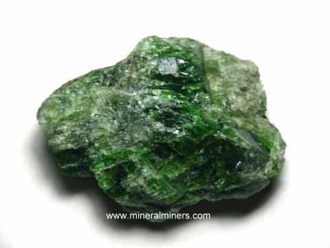 Diopside Mineral Specimens and Diopside Crystals