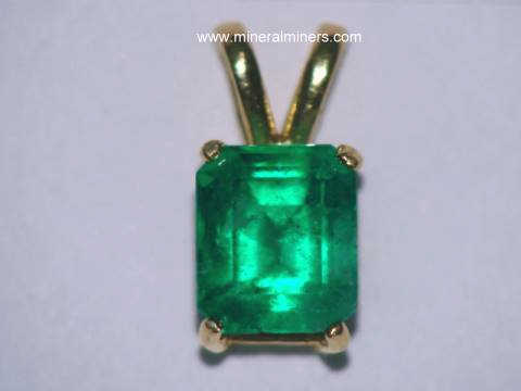 Colombian Emerald Jewelry