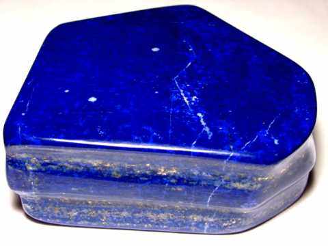 Lapis Lazuli: natural color polished lapis lazuli decorator specimens