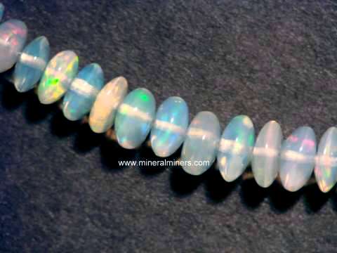 Opal Necklaces: Natural Ethiopian Opal Necklaces