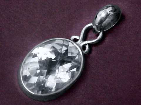 Quartz Crystal Jewelry: natural rock crystal quartz Jewelry