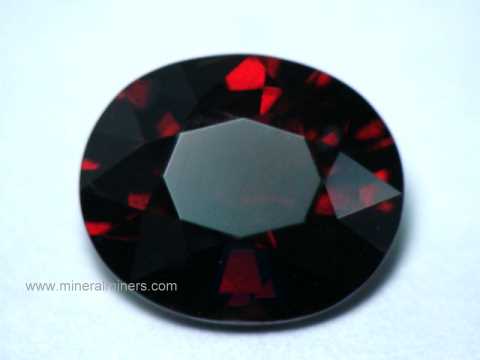 Red Spessartite Garnet Gemstones