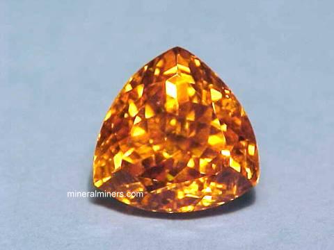 Mandarin Spessartite Garnet Gemstone