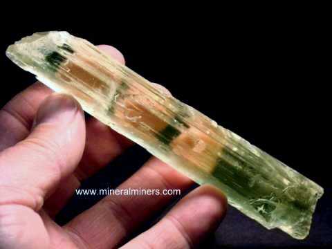 Yellow Kunzite Crystals