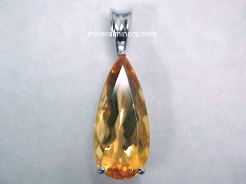 Topaz Necklaces - Imperial Topaz Necklaces